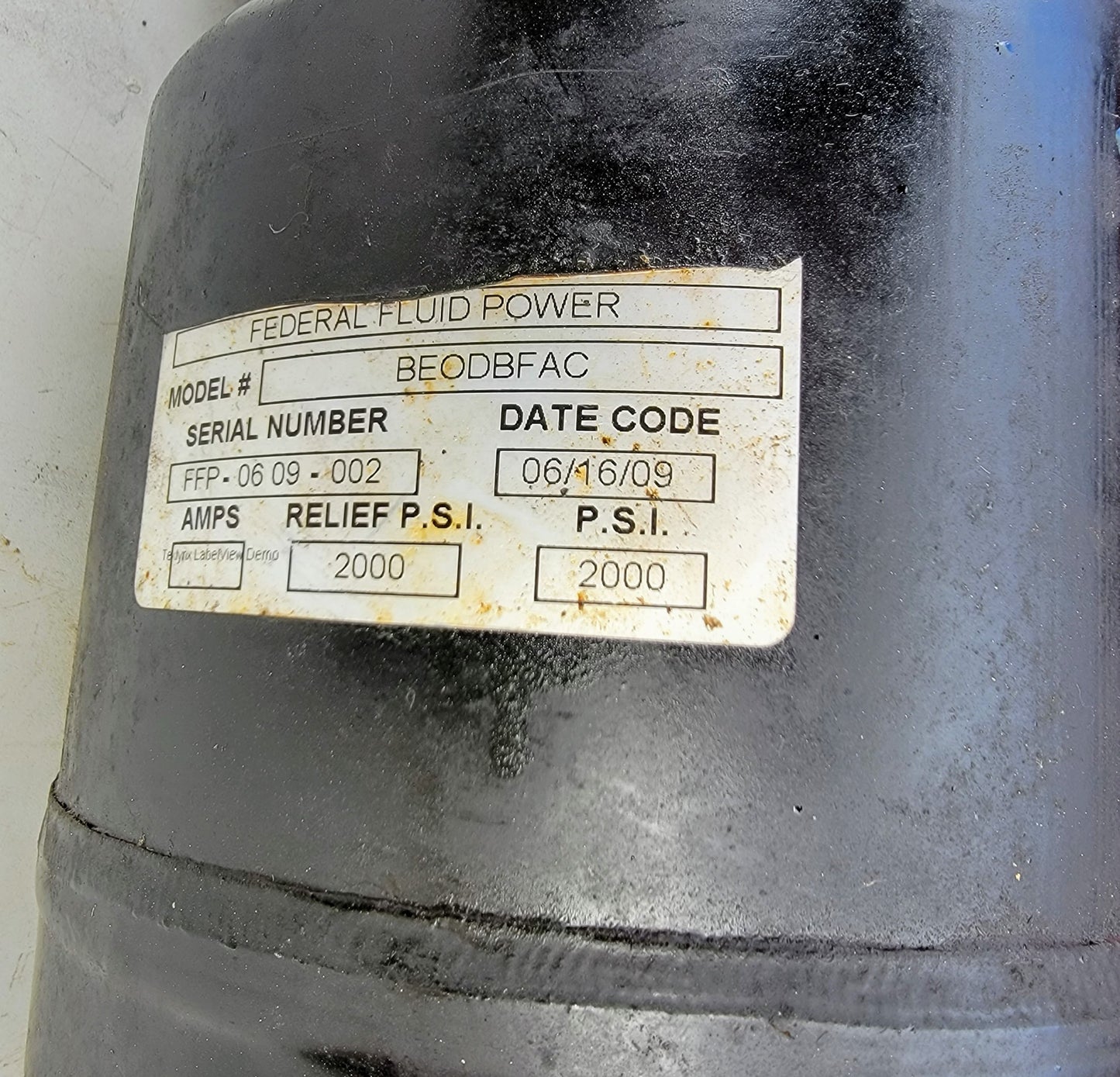 RARE KTI DUAL STAGE 110/220V HYDRAULIC PUMP STEEL RESERVOIR FREESHIP WATCH VIDEO