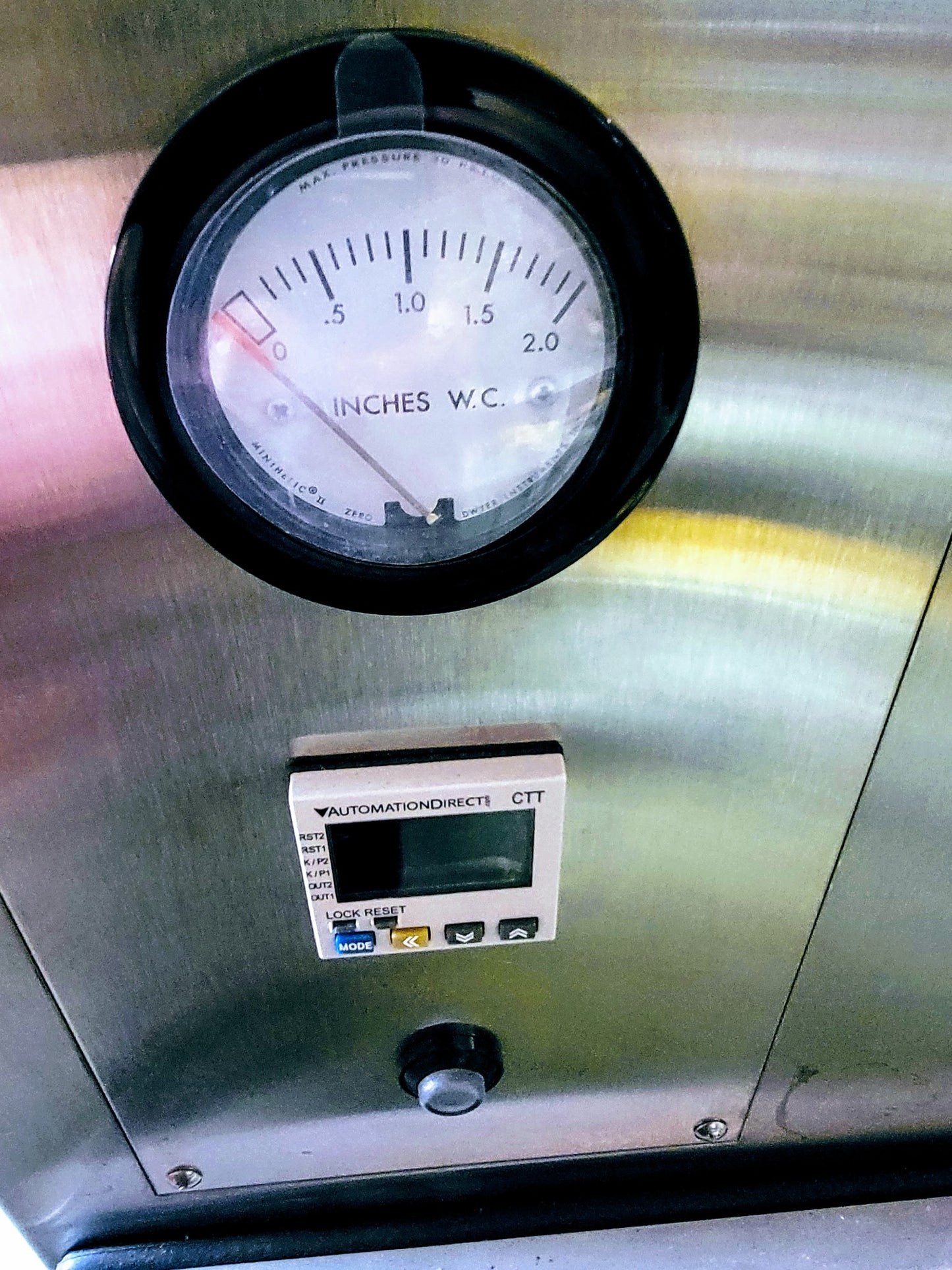 B.NEW ATMOS-TECH INDUSTRIES PT-2424-24-SS-EI-RHC WALL PASS-THRU SYSTEM FREESHIP