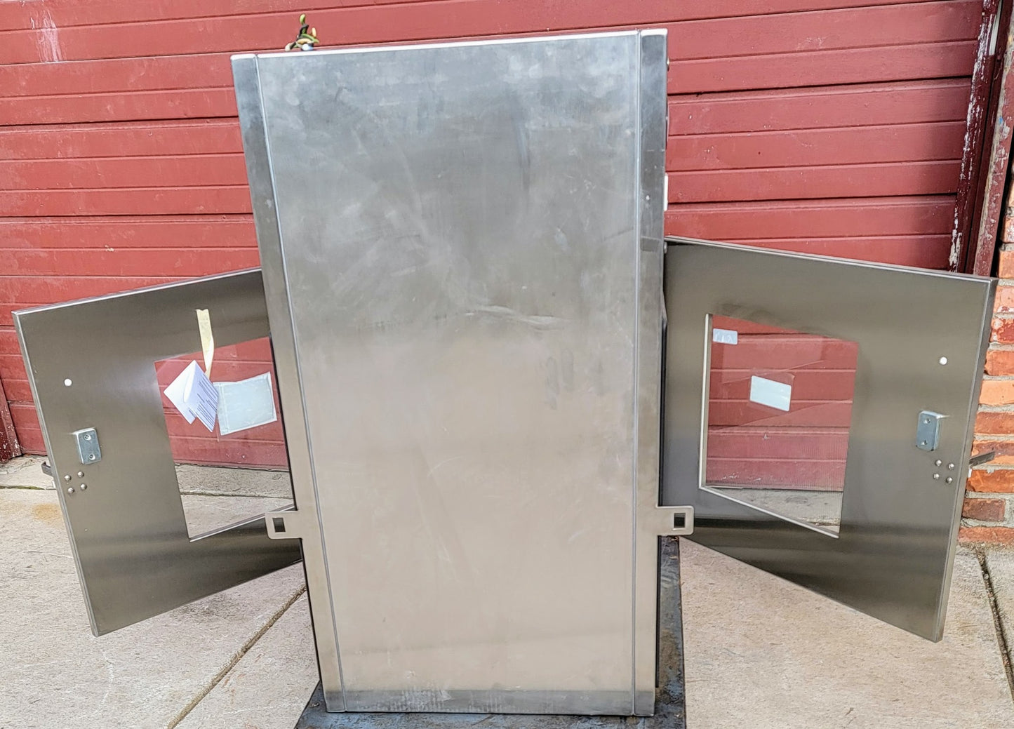 B.NEW ATMOS-TECH INDUSTRIES PT-2424-24-SS-EI-RHC WALL PASS-THRU SYSTEM FREESHIP