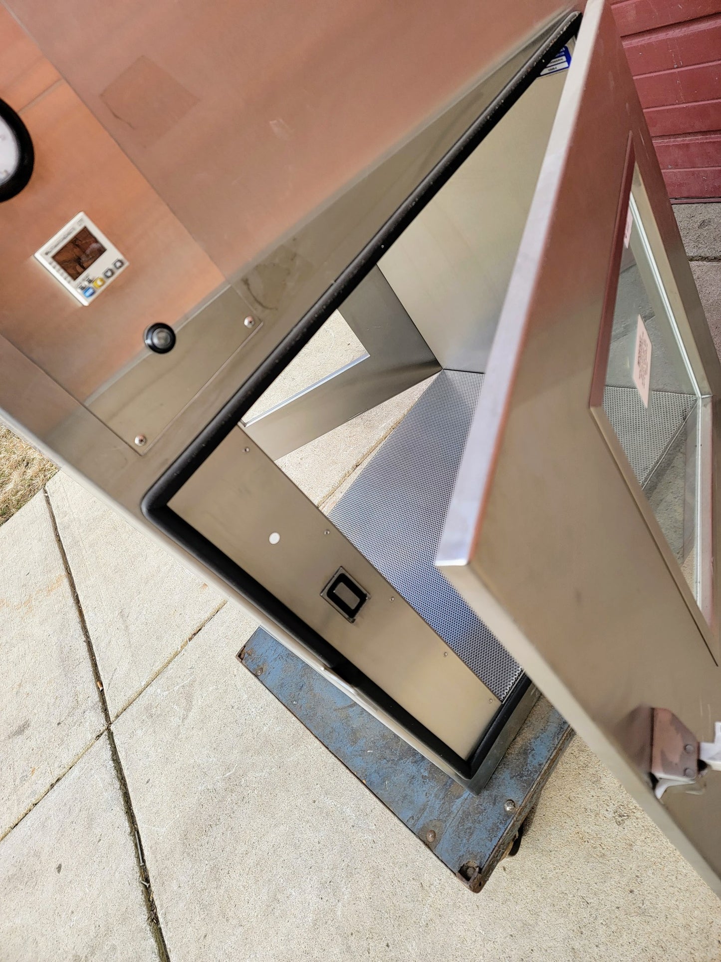 B.NEW ATMOS-TECH INDUSTRIES PT-2424-24-SS-EI-RHC WALL PASS-THRU SYSTEM FREESHIP