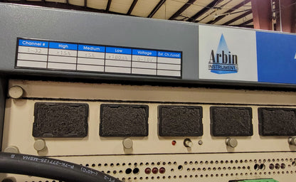 ARBIN BT-2000 BATTERY TESTER 3PH 32CHANNEL PULSE & MAIN POWER CONTROL FREE SHIP