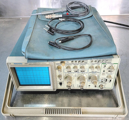 90-DAY-WARRANTY TEKTRONIX 2211 DIGITAL 50MHz OSCILLOSCOPE WATCH VIDEO FREE SHIP
