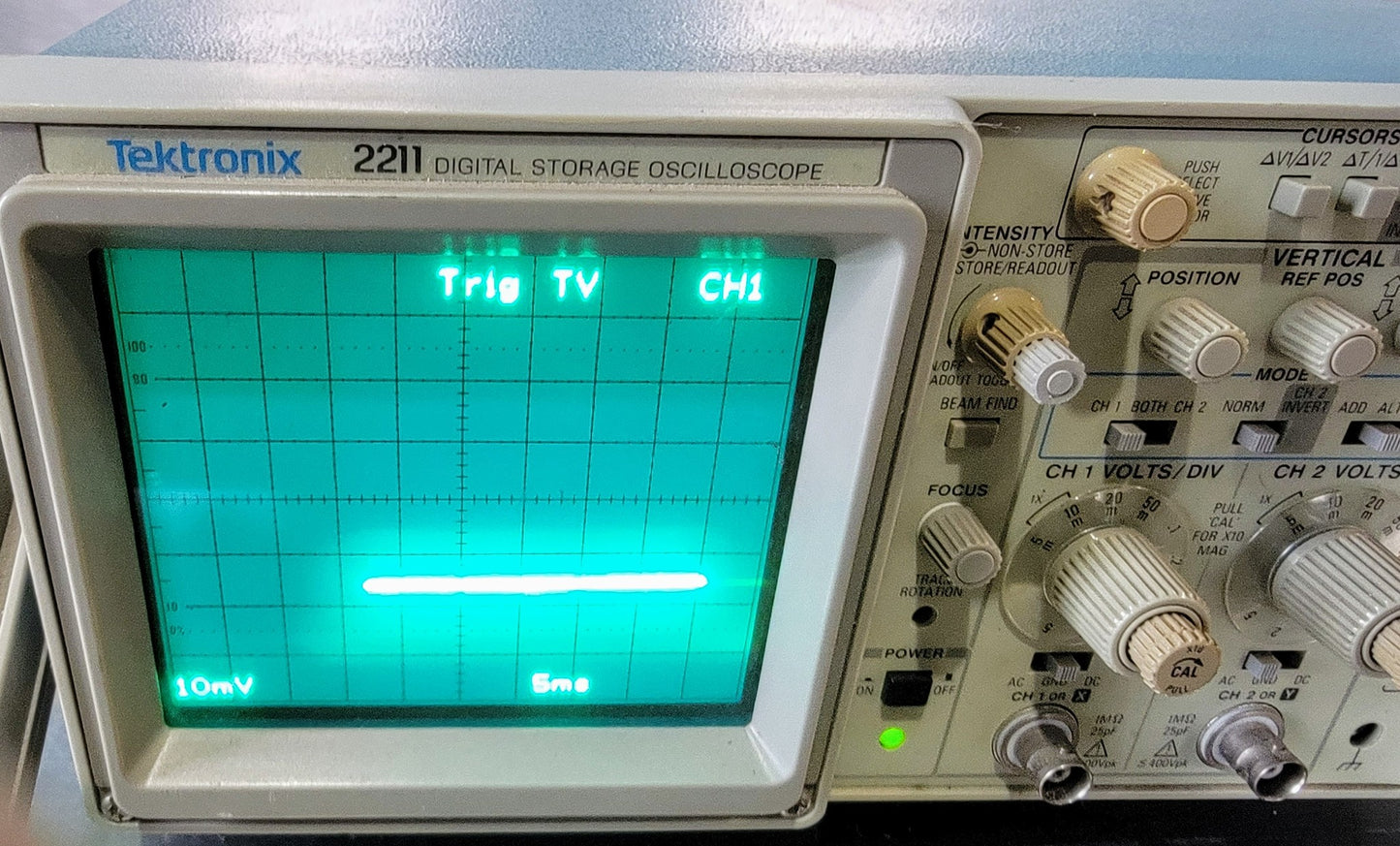 90-DAY-WARRANTY TEKTRONIX 2211 DIGITAL 50MHz OSCILLOSCOPE WATCH VIDEO FREE SHIP