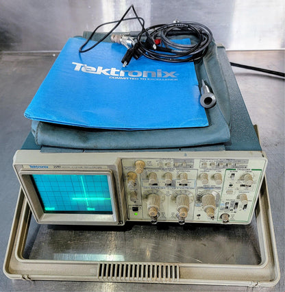 90-DAY-WARRANTY TEKTRONIX 2211 DIGITAL 50MHz OSCILLOSCOPE WATCH VIDEO FREE SHIP