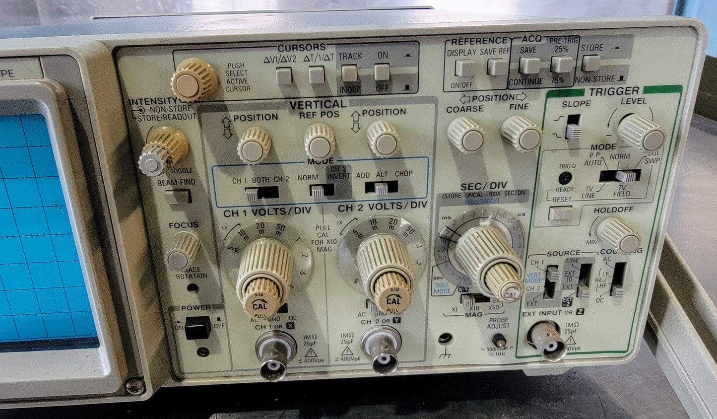 90-DAY-WARRANTY TEKTRONIX 2211 DIGITAL 50MHz OSCILLOSCOPE WATCH VIDEO FREE SHIP