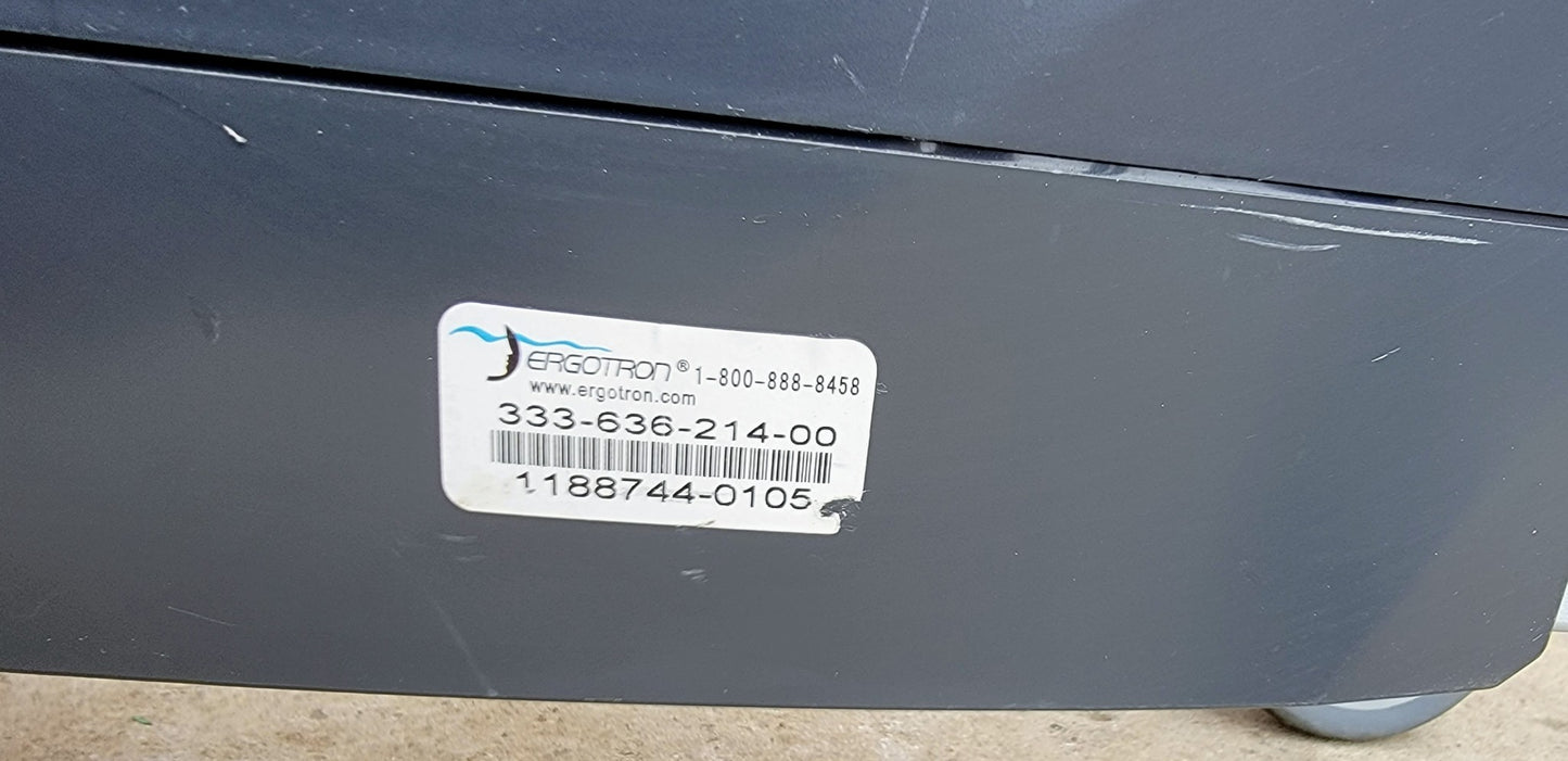 ERGOTRON NEO-FLEX ERGONOMIC ROLLING STAND MOBILE MEDICAL WORKSTATION LAPTO PCART