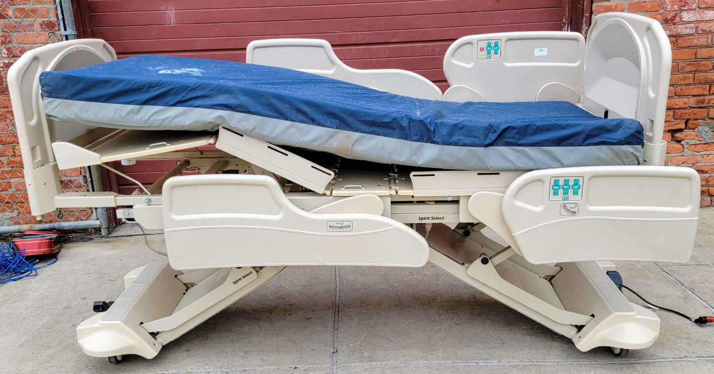 STRYKER CHG® SPIRIT SELECT w/PAD HOSPITAL POWER GURNEY BED STRETCHER FREE SHIP