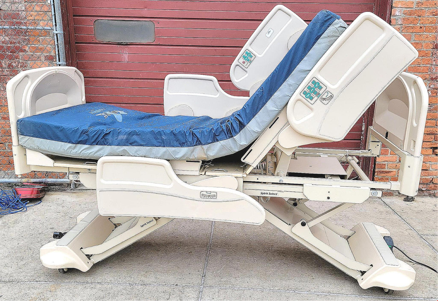 STRYKER CHG® SPIRIT SELECT w/PAD HOSPITAL POWER GURNEY BED STRETCHER FREE SHIP