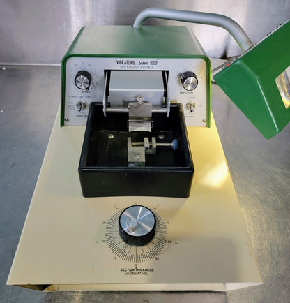 TPI VIBRATOME SERIES 1000 CLASSICSECTIONING SYSTEM FREESHIP WARRANTY WATCH VIDEO
