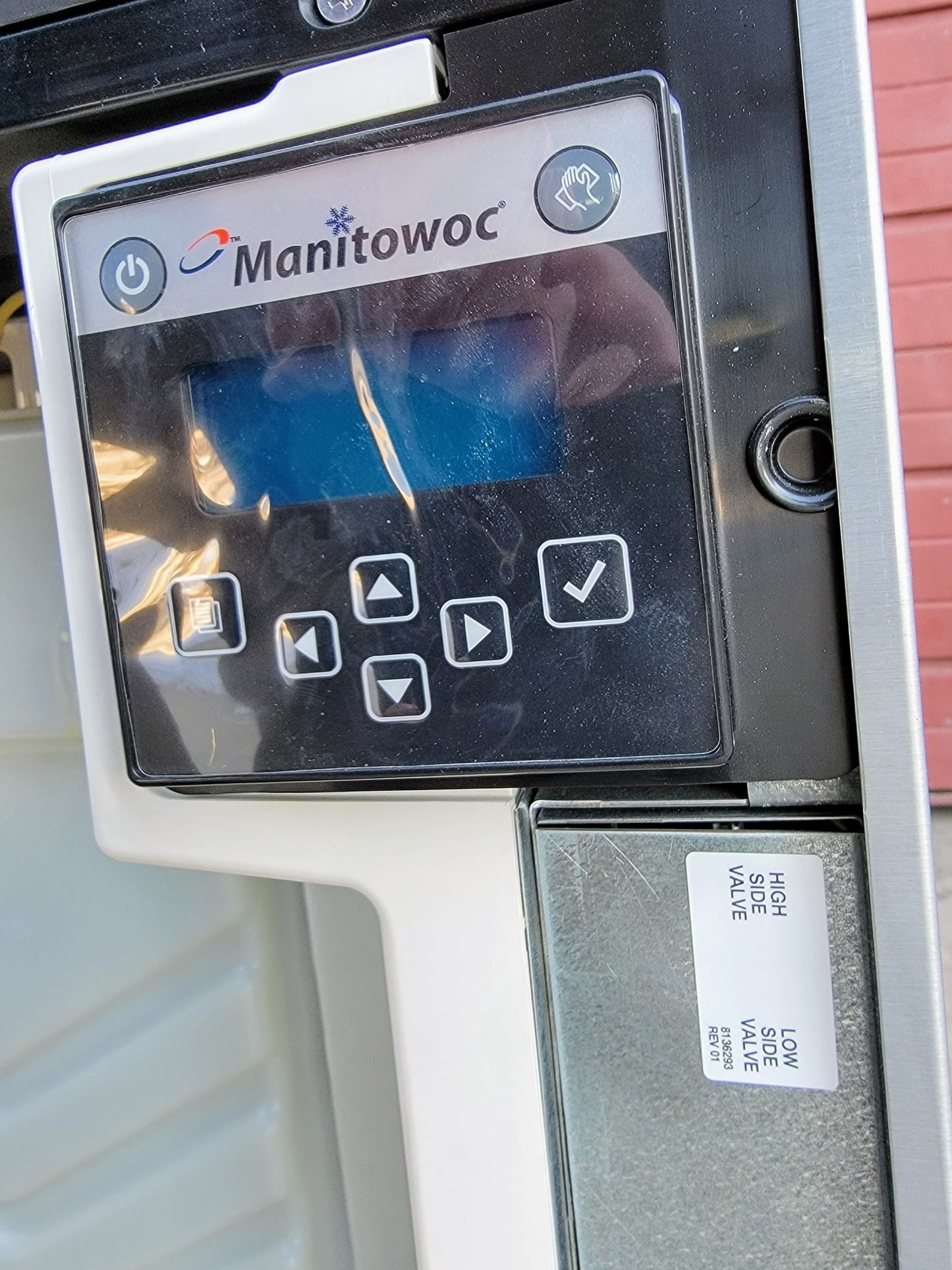 MANITOWOC IY0324A-161 350lbs/Day HALF DICE AIR COOLED INDIGO ICE MAKER FREE SHIP