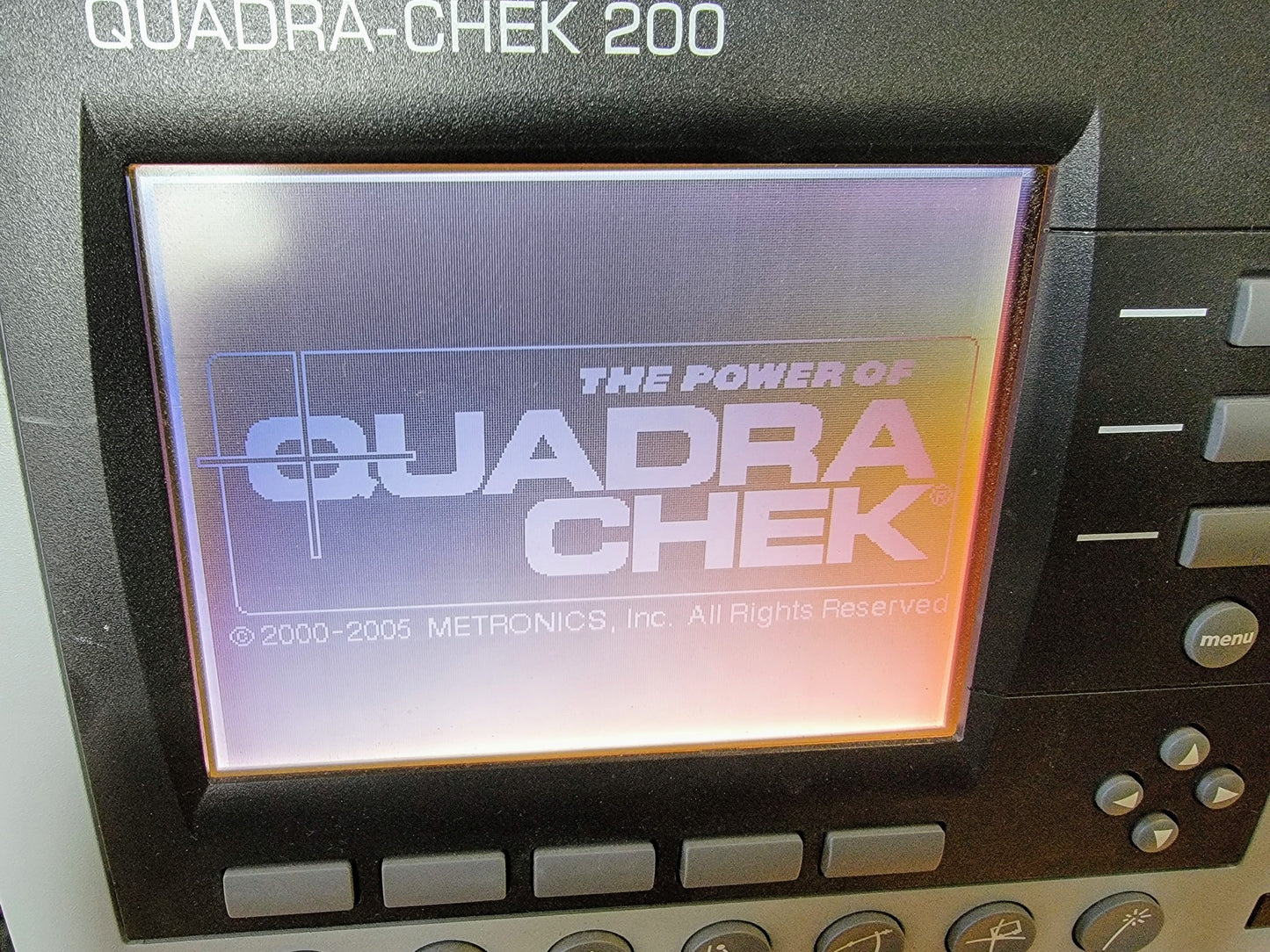 ST 20-3700 OPTICAL COMPARATOR with QUADRA-CHEK 200 90DAYWARR WATCHVIDEO FREESHIP