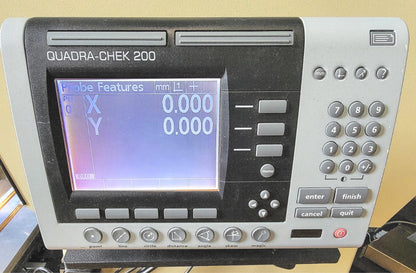 HEIDENHAIN QUADRA-CHEK 200 2 AXIS EVALUATION DISPLAY 90-DAY-WARRANTY FREE SHIP