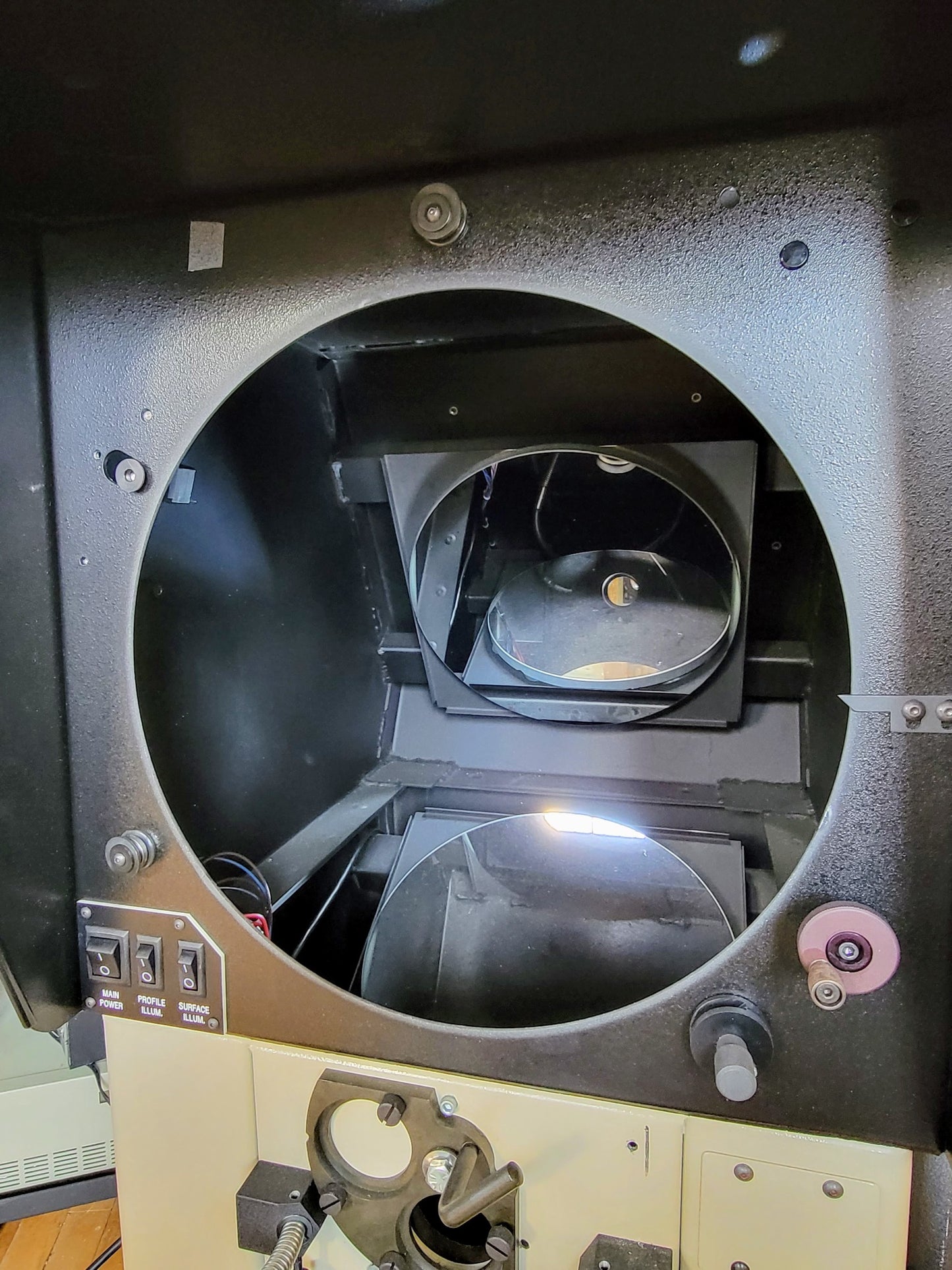 ST 20-3700 OPTICAL COMPARATOR with QUADRA-CHEK 200 90DAYWARR WATCHVIDEO FREESHIP