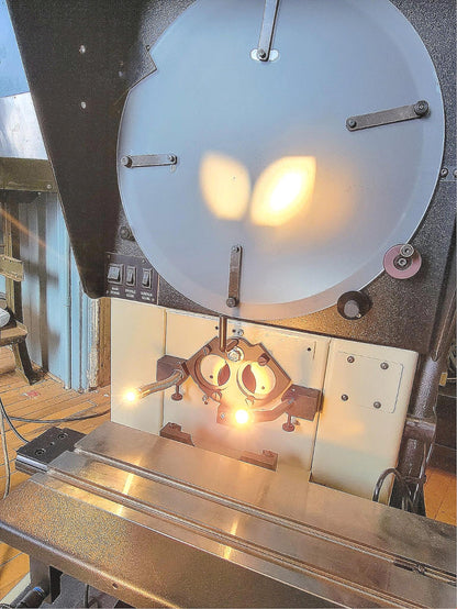 ST 20-3700 OPTICAL COMPARATOR LENS QUADRA-CHEK 200 90DAYWARR WATCHVIDEO FREESHIP