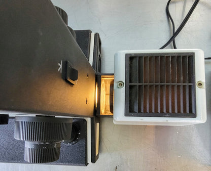 REFURB LEITZ LABORLUX12S POLARIZING MICROSCOPE ROTARY STAGE CONDENSER WATCHVIDEO