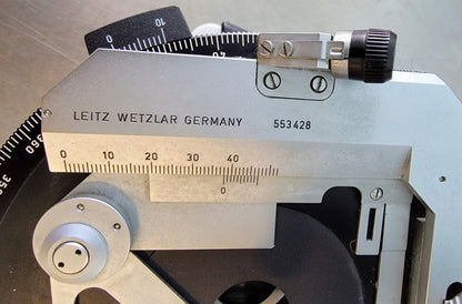 REFURB LEITZ LABORLUX12S POLARIZING MICROSCOPE ROTARY STAGE CONDENSER WATCHVIDEO