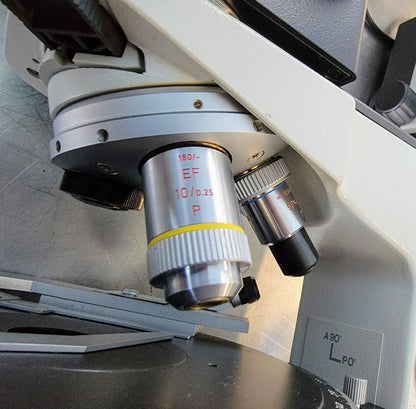 REFURB LEITZ LABORLUX12S POLARIZING MICROSCOPE ROTARY STAGE CONDENSER WATCHVIDEO
