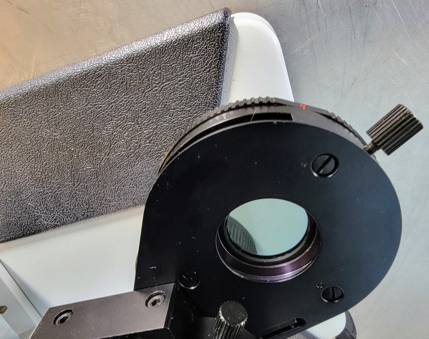 REFURB LEITZ LABORLUX12S POLARIZING MICROSCOPE ROTARY STAGE CONDENSER WATCHVIDEO