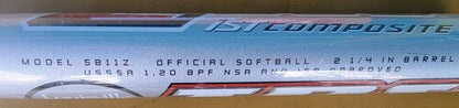 BRAND NEW LOUISVILLE SLUGGER TPS Z1000 SB11Z 2"1/4'barrel SOFTBALL BAT FREE SHIP