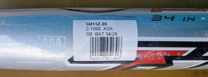 BRAND NEW LOUISVILLE SLUGGER TPS Z1000 SB11Z 2"1/4'barrel SOFTBALL BAT FREE SHIP
