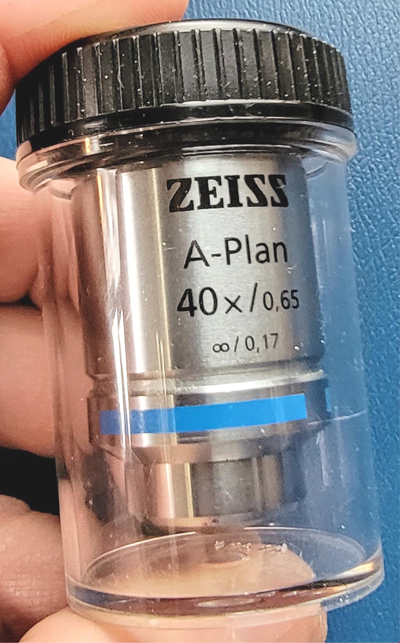 PERFECT ZEISS A-PLAN 40x / 0.65 ∞ / 0.17 OBJECTIVE 44.10.50 MICROSCOPE LENS 100%