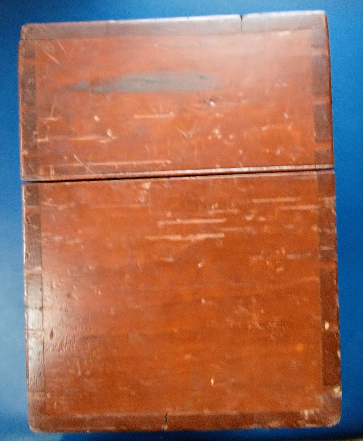 ANTIQUE AMMETER EARLY 1900's Electrical Instrument IN WOODEN BOX FREE SHIP