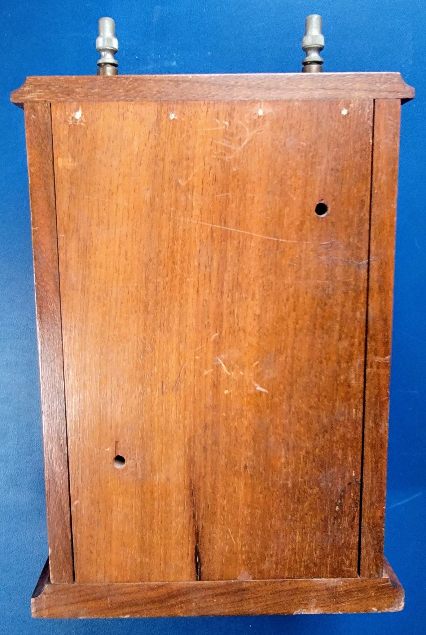 ANTIQUE AMMETER EARLY 1900's Electrical Instrument IN WOODEN BOX FREE SHIP