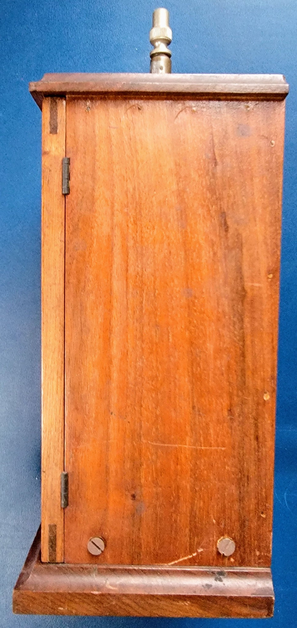 ANTIQUE AMMETER EARLY 1900's Electrical Instrument IN WOODEN BOX FREE SHIP