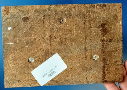 ANTIQUE AMMETER EARLY 1900's Electrical Instrument IN WOODEN BOX FREE SHIP