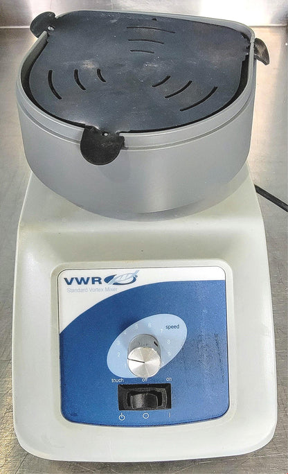 VWR HEAVY DUTY VORTEX SHAKER VESSEL HOLDER & 38 VIAL INSERT 1.5–2.0mL WATCHVIDEO