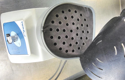 VWR HEAVY DUTY VORTEX SHAKER VESSEL HOLDER & 38 VIAL INSERT 1.5–2.0mL WATCHVIDEO