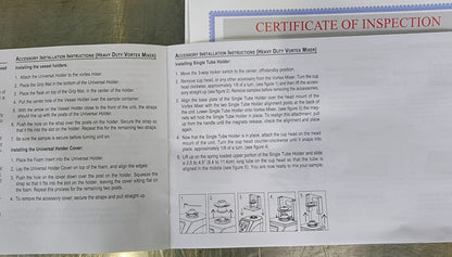 VWR HEAVY DUTY VORTEX SHAKER VESSEL HOLDER & 38 VIAL INSERT 1.5–2.0mL WATCHVIDEO