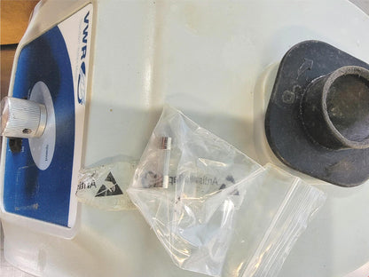 VWR HEAVY DUTY VORTEX SHAKER VESSEL HOLDER & 38 VIAL INSERT 1.5–2.0mL WATCHVIDEO