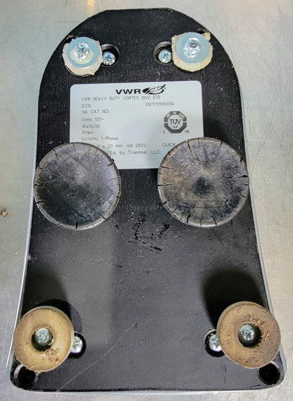 VWR HEAVY DUTY VORTEX SHAKER VESSEL HOLDER & 38 VIAL INSERT 1.5–2.0mL WATCHVIDEO