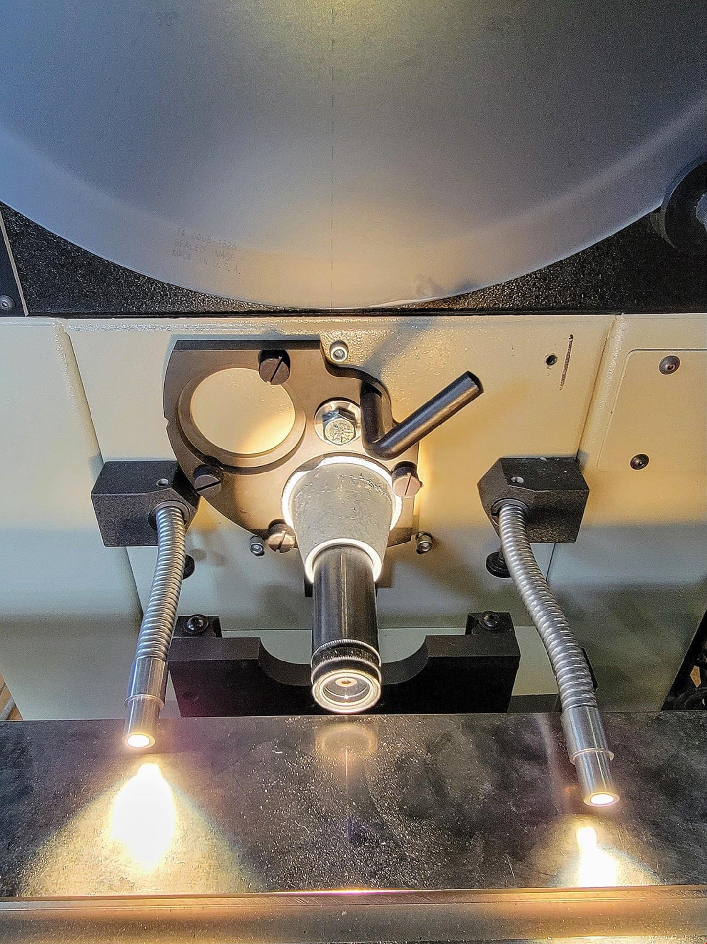 ST 20-3700 OPTICAL COMPARATOR with QUADRA-CHEK 200 90DAYWARR WATCHVIDEO FREESHIP