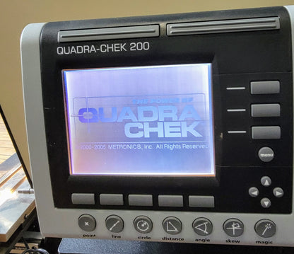 ST 20-3700 OPTICAL COMPARATOR with QUADRA-CHEK 200 90DAYWARR WATCHVIDEO FREESHIP