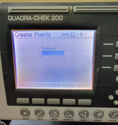 ST 20-3700 OPTICAL COMPARATOR LENS QUADRA-CHEK 200 90DAYWARR WATCHVIDEO FREESHIP