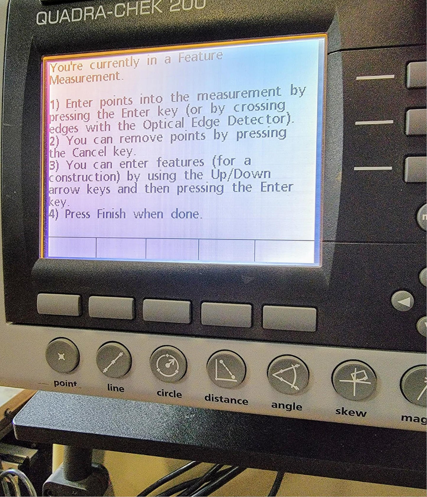 ST 20-3700 OPTICAL COMPARATOR with QUADRA-CHEK 200 90DAYWARR WATCHVIDEO FREESHIP