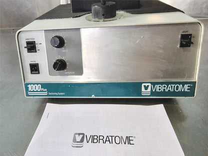 TPI VIBRATOME SERIES 1000 CLASSICSECTIONING SYSTEM & MANUAL FREESHIP WATCH VIDEO