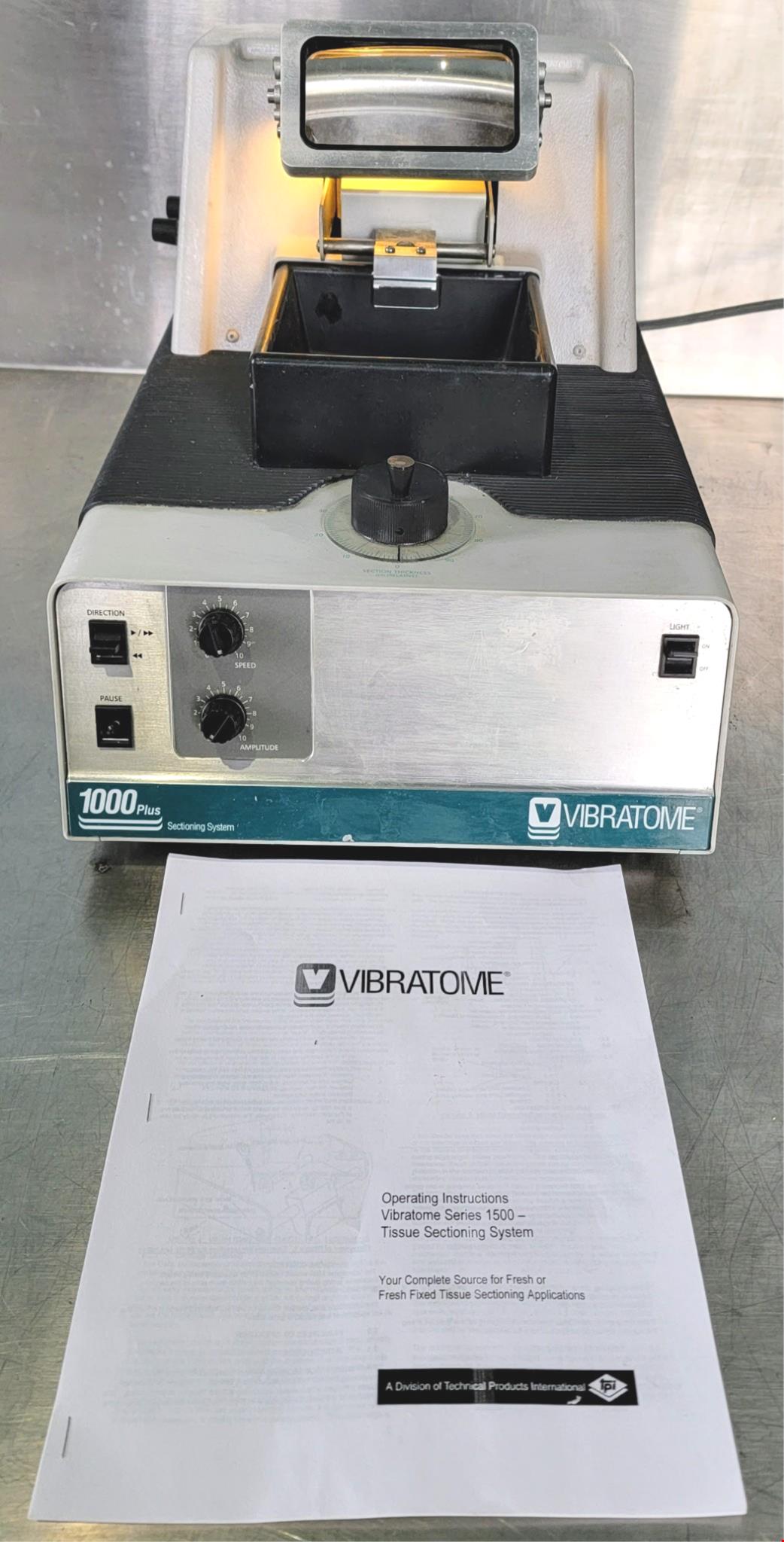 TPI VIBRATOME SERIES 1000 CLASSICSECTIONING SYSTEM & MANUAL FREESHIP WATCH VIDEO
