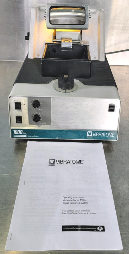 TPI VIBRATOME SERIES 1000 CLASSICSECTIONING SYSTEM & MANUAL FREESHIP WATCH VIDEO