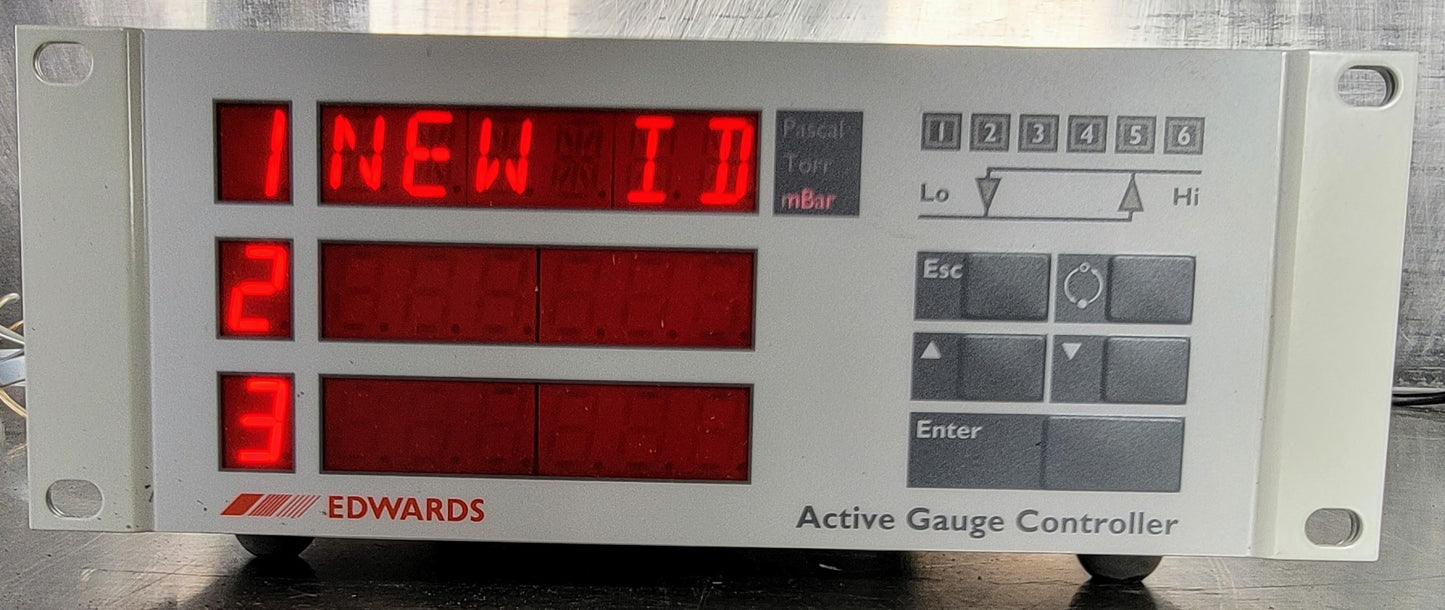 100% WORKING EDWARDS D38661000 ACTIVE GAUGE CONTROLLER with MANUAL FREE SHIP