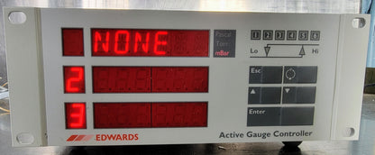 100% WORKING EDWARDS D38661000 ACTIVE GAUGE CONTROLLER with MANUAL FREE SHIP