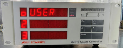 100% WORKING EDWARDS D38661000 ACTIVE GAUGE CONTROLLER with MANUAL FREE SHIP