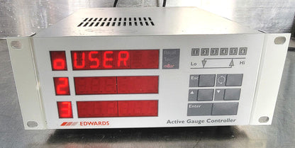 100% WORKING EDWARDS D38661000 ACTIVE GAUGE CONTROLLER with MANUAL FREE SHIP