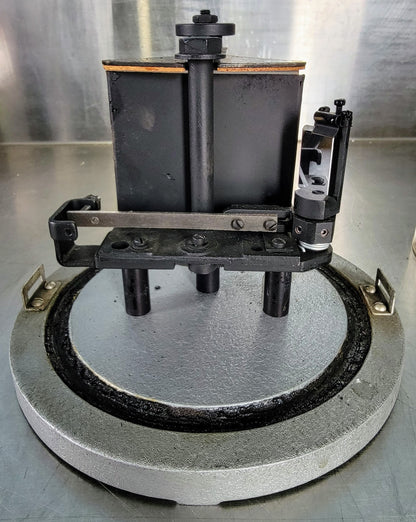 VINTAGE NaCl SODIUM CHLORIDE PRISM & VACUUM MOUNT INFRARED SPECTROMETER FREESHIP