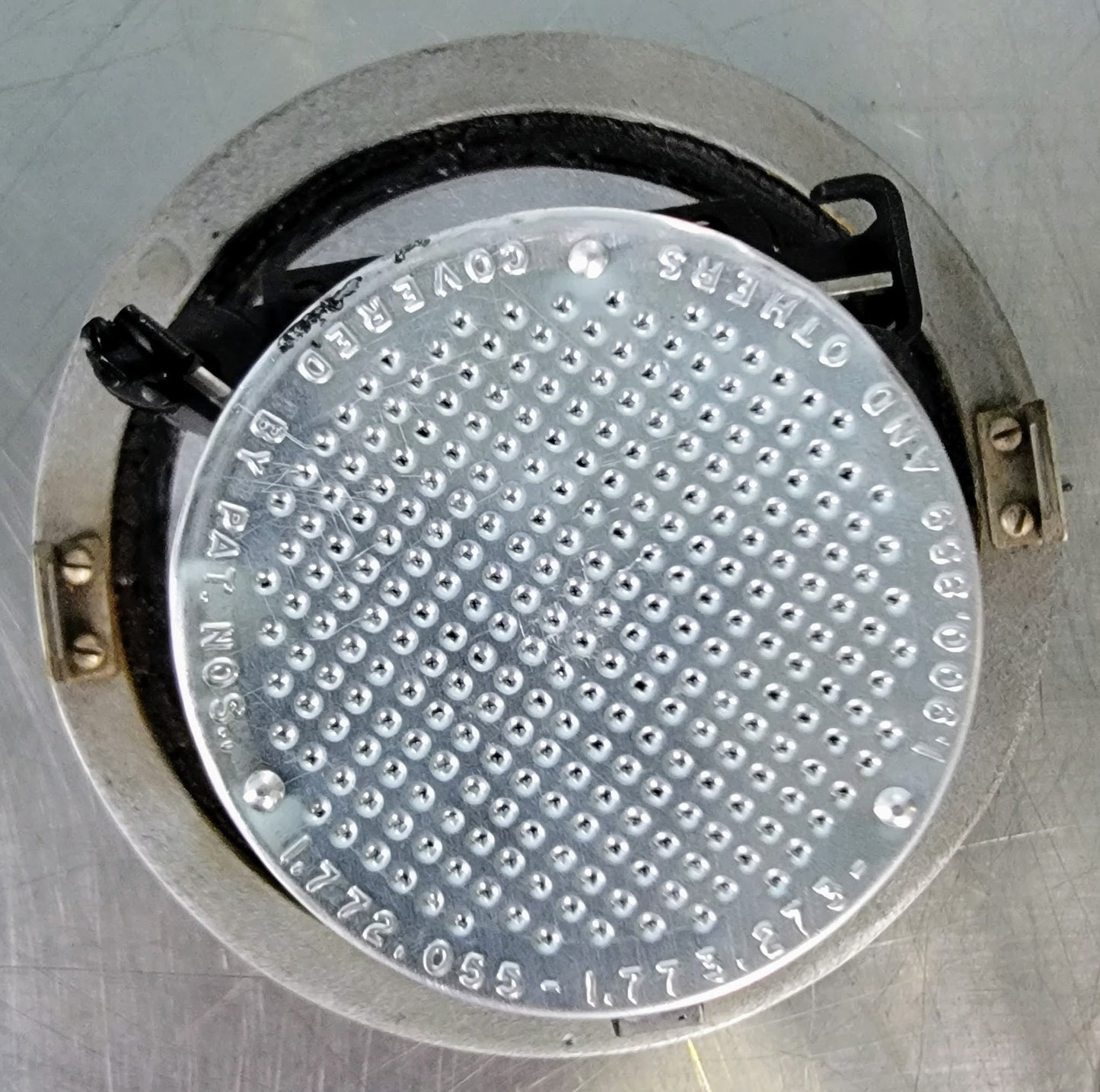 VINTAGE NaCl SODIUM CHLORIDE PRISM & VACUUM MOUNT INFRARED SPECTROMETER FREESHIP