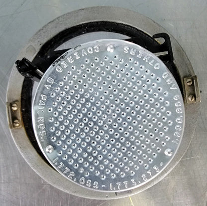 VINTAGE NaCl SODIUM CHLORIDE PRISM & VACUUM MOUNT INFRARED SPECTROMETER FREESHIP