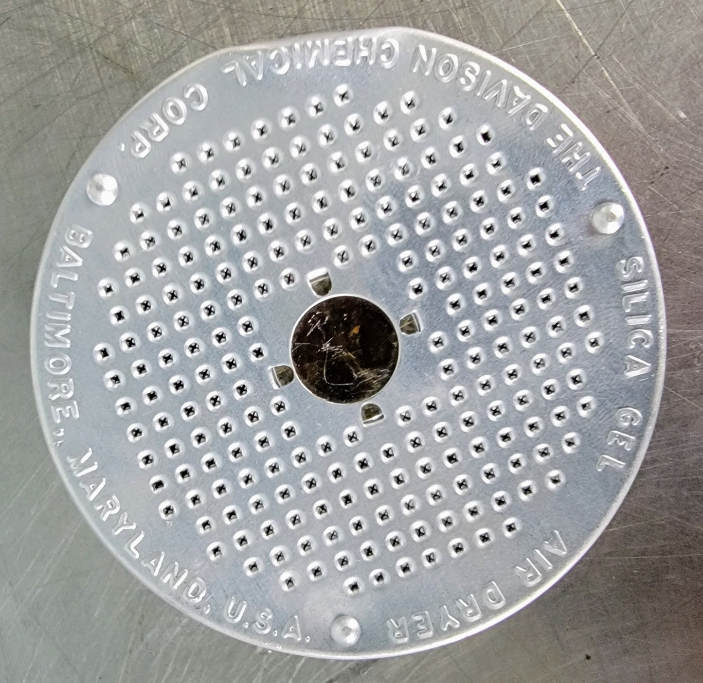 VINTAGE NaCl SODIUM CHLORIDE PRISM & VACUUM MOUNT INFRARED SPECTROMETER FREESHIP