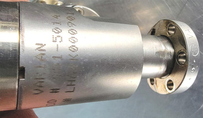 VARIAN 951-5014 UHV ANGLE VALVE with DAYTON SPEEDAIRE 2A709 & BONUS FREE SHIPPIN
